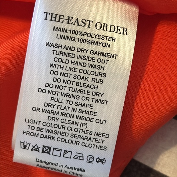 The East Order Ami Mini Floral Dress Size Medium - Picture 13 of 14